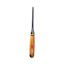 Scalpello 8 mm – Wuto – Strumento professionale per fori nel legno – Manico in legno – Design pratico e funzionale