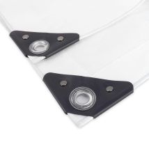 Noor - Incerata 200 G/m², Colore: Bianco 3x6m