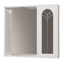 Specchiera Da Bagno - Bianco Lucido - 15x68x63 Cm - Savini