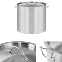 Gastronorm-topf Mit Deckel, Edelstahl, Für Induktionsherd, 12 L