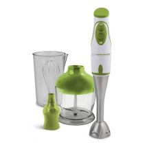 Esperanza - Ekm003g Pesto - Stabmixer (450 W, Metall), Farbe Weiß, Grün