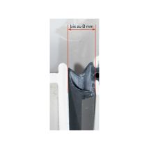 Ellen Renovierungsdichtung 4289 F. Kf-fenster U. -türen Silikon Schwarz, L 25mtr