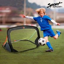 Portería de fútbol popup 122 x 66 cm – Incluye 3 piquetas – Fácil de montar y transportar