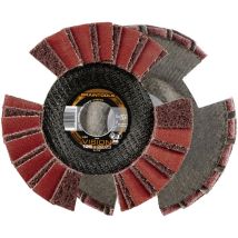 Rhodius - Vsk Vision, 10 Stück, 115 Mm, Fächerschleifscheibe