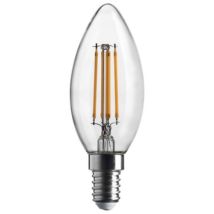 Ampoule Led Flamme E14 – 2,2w – 470 Lm – 3000k Blanc Chaud – Classe A – Équiv. 40w