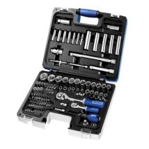 E034805 Socket & Accessory Set Of 98 Metric 1/4 & 1/2in Drive Brie034805b - Expert