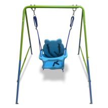 Franchinishop - Allegra Mini - Altalena Da Giardino Per Bambini 6-36 Mesi, Con Cinture Di Sicurezza