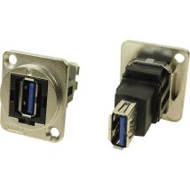 Adattatore Da Pannello Usb A Presa 3.0 A Usb A Presa 3.0 Adattatore Incasso Cp30205nm Cp30205nm Cliff Contenuto: 1 Pz.
