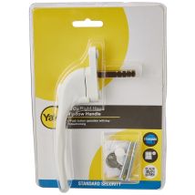 Yale - Locks White Offset Locking Pvcu Window Handle Right Yalpywh40rwh