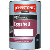 Johnstone's - Johnstones Trade Eggshell - Brilliant White - 5 Litre