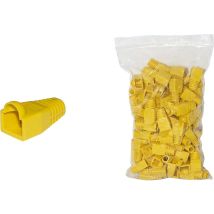 Accesorios De Conexión Link Tapas Rj45 6mm Amarillo 100 Uds
