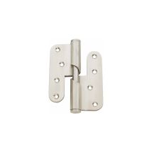 Paumelle Hélicoïdale Notre Selection 100x86 Mm Droite Zinguée