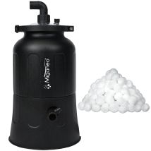 Miganeo - Pool Filteranlage 'max Efficency' - 40w / 3,8m³/h / Inkl. Filter Balls