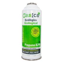 1 Bottiglia Gas Ecologico Gasica V2 226gr Surrogate R22, R32, R407c, R410a Organic Fermo