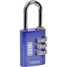 Kasp - K10530blud Vorhängeschloss 30 Mm Blau Zahlenschloss