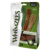 Whimzees – Toothbrush Small Dog Treats – 90mm – Pack of 24
