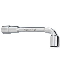 Llave de tubo Cr-V 18 mm – Acero cromo vanadio – Diseño poligonal gótico – Herramienta de mecánica y mantenimiento