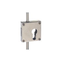 Espagnolette Junie 40 Mm Pour Cylindre Européen Métal Réversible