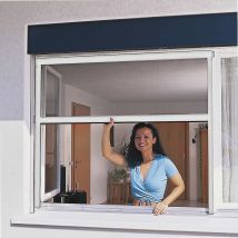 Windhager - Mosquitera Automática De Aluminio 130 X 160 Cm