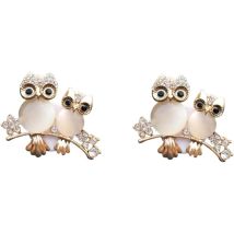 De 2 Diffuseurs De Parfum En Forme De Hibou Pour Aérateurs