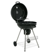 Bbq-toro - Barbecue A Sfera Birch 57 Cm Bbq Barbecue A Carbone, Carrello Barbecue, Barbecue Rotondo A Carbone