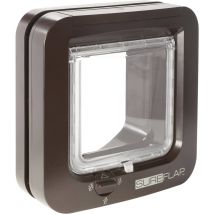 Porta Per Gatti Elettronica Marrone Con Microchip - Sureflap