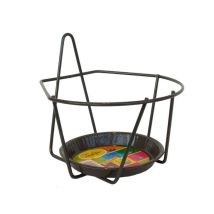 Soporte Para Macetas Jardifer Redondo Gris, Al.20,5 X L.22 Cm Jardifer