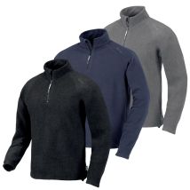 Pile A Mezza Zip Issa Monviso Nero Xl