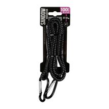 Turbocar - Befestigung Spanner, Seile Für Zelt - Spanner Karabiner 100cm, Elastische Spannung Mit Haken 1m - Band Mit