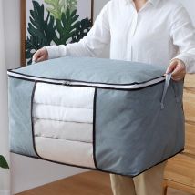 Quilt Storage Bag Organising Bag Clothes Packing Bag For Quilt Oversized Bag Clothes Duffel Bag Moving Gods (2 Pcs, 60x4035cm)