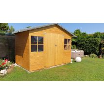 Garden Wooden Cottage A Pannelli Di Abete Val Ridanna L272xp182xh210 Cm