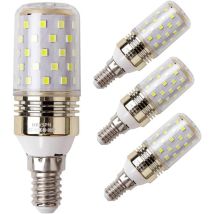 Ymyny Led Corn Bulb, E14, 12w, Candelabra Bulbs, 100w Equivalent, 1100lm, Cool White 6000k, Decorative Led Chandelier Bulbs, Non-dimmable (4-pack) [