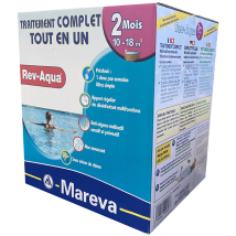 Mareva - Kit Traitement Piscine Complet - Rev-aqua 10/18 M3 - 2 Mois De