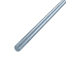 Helpmate Asta Filettata M6 X 330 Mm In Acciaio Zincato - 2 Barre Filettate Con Filettatura Metrica Completa - Perni Filettati Con Classe Di Resistenza