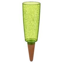58869 Copa Xxl Dispenser D'Acqua In Plastica Con Cono Di Argilla, Verde, Altezza 32 Cm, 1,0 Vol., 13 X 13 X 37 Cm - Scheurich