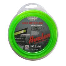 Avalon - Filo Rotondo In Nylon Universale Per Decespugliatore E Tosaerba (1,65 Mm X 15 M)