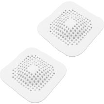 Lot De 2 Passoires De Vidange Universelles En Silicone, Attrape-cheveux En Silicone Pour Douche, Passoire De Douche Avec 4 Ventouses,pour Salle De 