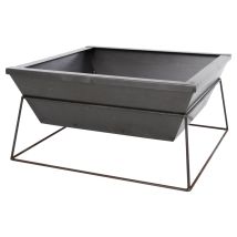 Redfire - Feuerstelle Reso Industrial 60 Cm Auf Stahl-untergestell
