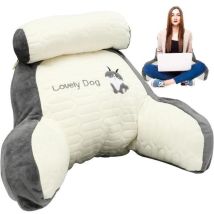 Coussin De Lecture Pour Lit, Oreiller De Lecture Pour Lit Confortable, Dossier Oreiller Lombaire Avec Accoudoir,émulsion