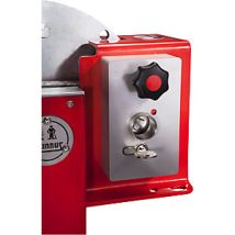 Cajetín cerradura triangular bomberos con cilindro perfilado 30/10 – 1 llave – Accesorios para armarios