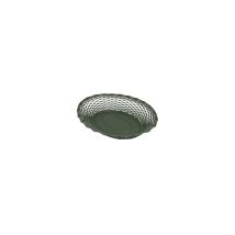 Cesta De Pan 30 X 24 Cm Verde Pino - Vintage - Roger Orfevre