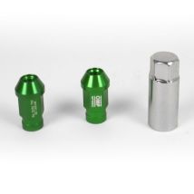 Set Tuercas Omp 7075 Verde 20 Uds M14 X 1,25