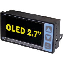 Digitales Einbaumessgerät WS401L – Schutzart IP65 – OLED-Anzeige 128 x 64 Pixel – 10-40 V/DC – 200 g – Wachendorff