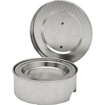 Lavaminuteria in acciaio inox con messa a terra – 2 litri – Detergente per piccole parti – Falcon