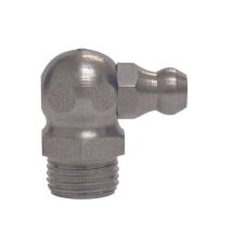 Umeta 90o Hydraulik-schmiernippel Typ H3, Stahl, R.1/8"-27 Npt, L.22 X Ø11 Mm.