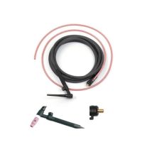 Sh4413-00 Torcia Per Saldatura Tig 17v 140a Con Valvola Cavo 4 Mt - Trafimet