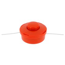 GT Garden Doppelfadenkopf 115 mm – Fadenstärke 2,4 mm – Tippautomatik – Kompatibel mit Motorsensen und Multitools