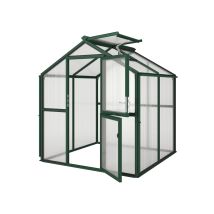 Kgt Gewächshaus "galant Ii", Tannengrün, 4,5 M², 10 Mm Hkp