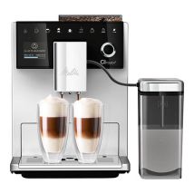 Melitta – CI Touch Silver Espresso Coffee Maker – 1400W – 15 Bar Pump Pressure – Removable Water Tank – 4 Brewing Strength Settings