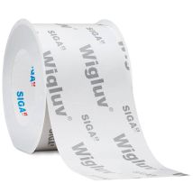 Siga Wigluv 100 Einseitig Stark Klebendes Band Für Dach- Und Fassadenbahnen 100mm X 25m, Rolle
